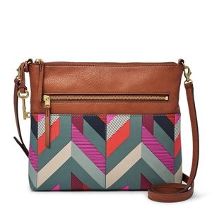 NWT Fossil Fiona Large Crossbody